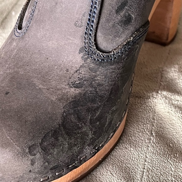 Swedish Hasbeens Toffel pull on bootie sz 36 - Picture 8 of 12